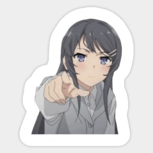 Mai Sakurajima Sticker